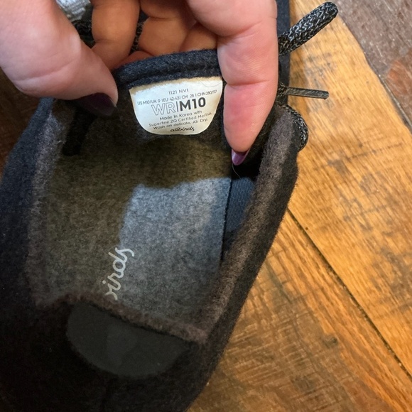 Allbirds Wool Runners in Natural Black Size Men’s 10 / Women’s 11.5 - Picture 7 of 8